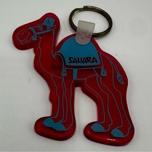 Sahara Las Vegas Red Camel Keychain